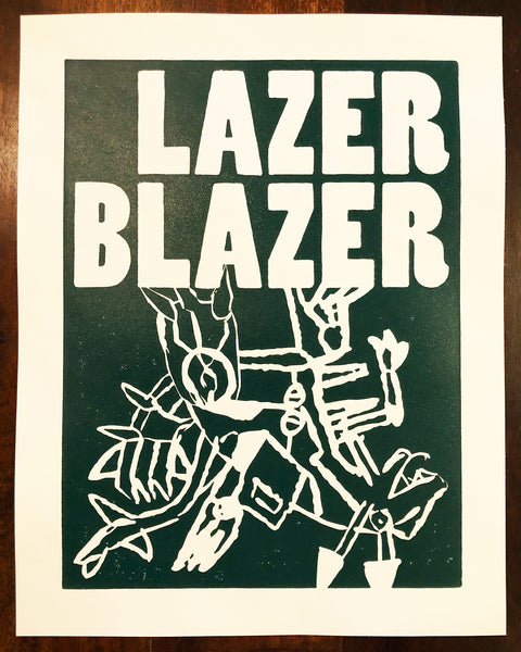 Lazer Blazer Dino Print